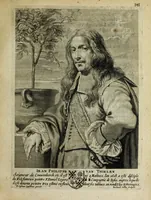 An illustration from Het gulden cabinet vande edel vry schilder const : inhoudende den lof vande vermarste schilders, architecte, beldthowers, ende plaetsnyders, van dese eeuw (1662)