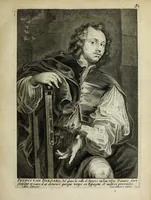 An illustration from Het gulden cabinet vande edel vry schilder const : inhoudende den lof vande vermarste schilders, architecte, beldthowers, ende plaetsnyders, van dese eeuw (1662)