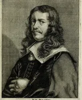 An illustration from Het gulden cabinet vande edel vry schilder const : inhoudende den lof vande vermarste schilders, architecte, beldthowers, ende plaetsnyders, van dese eeuw (1662)