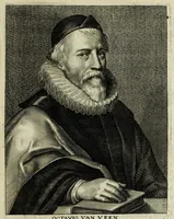 An illustration from Het gulden cabinet vande edel vry schilder const : inhoudende den lof vande vermarste schilders, architecte, beldthowers, ende plaetsnyders, van dese eeuw (1662)