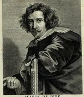 An illustration from Het gulden cabinet vande edel vry schilder const : inhoudende den lof vande vermarste schilders, architecte, beldthowers, ende plaetsnyders, van dese eeuw (1662)