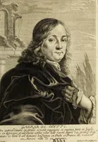 An illustration from Het gulden cabinet van de edele vry schilder-const : ontsloten door den lanck ghewenschten vrede tusschen de twee machtighe croonen van Spaignien en Vrancryck : waer-inne begrepen is den ontsterffe-lijcken loff vande vermaerste constiminnende geesten ende schilders van dese eeuw, hier inne meest naer het leven af-gebeldt, verciert met veel vermakelijcke rijmen ende spreucken (1662)