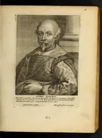 Picture 5 of 54 from Het gulden cabinet van de edele vry schilder-const : ontsloten door den lanck ghewenschten vrede tusschen de twee machtighe croonen van Spaignien en Vrancryck : waer-inne begrepen is den ontsterffe-lijcken loff vande vermaerste constiminnende geesten ende schilders van dese eeuw, hier inne meest naer het leven af-gebeldt, verciert met veel vermakelijcke rijmen ende spreucken (1662), leaf 59