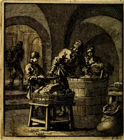 An illustration from Het leezaam huisraad, vertoond in vyftig konstige figuuren, met godlyke spruken en stichtelyke verzen (1711)