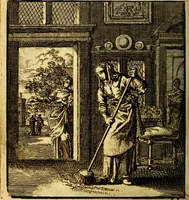 Picture 42 of 50 from Het leezaam huisraad, vertoond in vyftig konstige figuuren, met godlyke spruken en stichtelyke verzen (1711), leaf 159