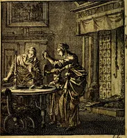 An illustration from Het leezaam huisraad, vertoond in vyftig konstige figuuren, met godlyke spruken en stichtelyke verzen (1711)