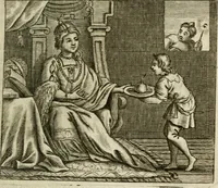 An illustration from Het masker vande wereldt afgetrocken (1733)