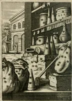 An illustration from Het masker vande wereldt afgetrocken (1733)