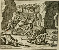 An illustration from Het masker vande wereldt afgetrocken (1733)