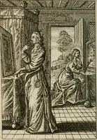 An illustration from Het masker vande wereldt afgetrocken (1733)