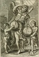 An illustration from Het masker vande wereldt afgetrocken (1733)