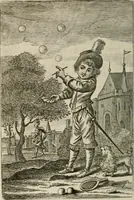 An illustration from Het masker vande wereldt afgetrocken (1733)