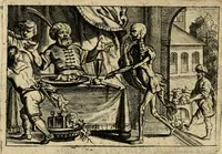 An illustration from Het masker vande wereldt (1646)