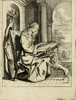 An illustration from Het masker vande wereldt (1646)