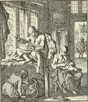 An illustration from Het menselyk bedryf (1694)