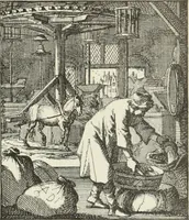 An illustration from Het menselyk bedryf (1694)
