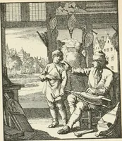 An illustration from Het menselyk bedryf (1694)