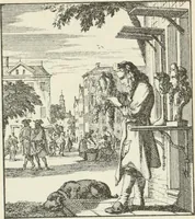 An illustration from Het menselyk bedryf (1694)