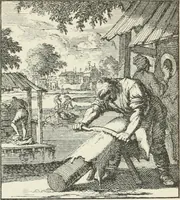An illustration from Het menselyk bedryf (1694)