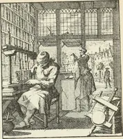 An illustration from Het menselyk bedryf (1694)