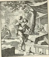 An illustration from Het menselyk bedryf (1694)