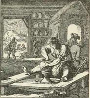 An illustration from Het menselyk bedryf (1694)