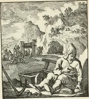 An illustration from Het menselyk bedryf (1694)
