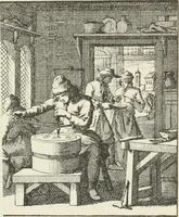 An illustration from Het menselyk bedryf (1694)