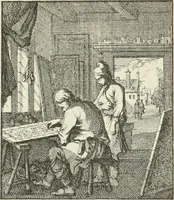 An illustration from Het menselyk bedryf (1694)