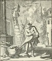 An illustration from Het menselyk bedryf (1694)