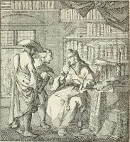 An illustration from Het menselyk bedryf (1694)