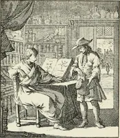An illustration from Het menselyk bedryf (1694)