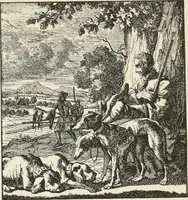 An illustration from Het menselyk bedryf (1694)