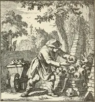 An illustration from Het menselyk bedryf (1694)