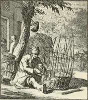 An illustration from Het menselyk bedryf (1694)