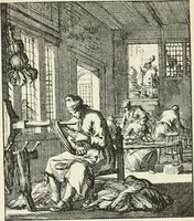 An illustration from Het menselyk bedryf (1694)