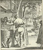 An illustration from Het menselyk bedryf (1694)