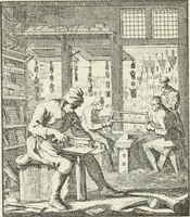 An illustration from Het menselyk bedryf (1694)