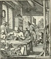 An illustration from Het menselyk bedryf (1694)