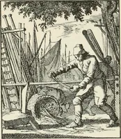 An illustration from Het menselyk bedryf (1694)