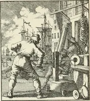 An illustration from Het menselyk bedryf (1694)