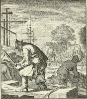 An illustration from Het menselyk bedryf (1694)