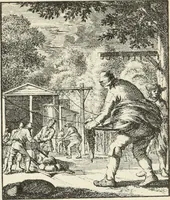 An illustration from Het menselyk bedryf (1694)