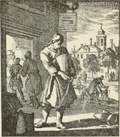 An illustration from Het menselyk bedryf (1694)