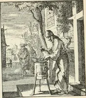 An illustration from Het menselyk bedryf (1694)