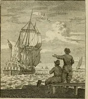 An illustration from Het overvloeijend herte, of nagelatene verzen (1767)