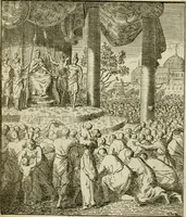 An illustration from Het overvloeijend herte, of nagelatene verzen (1767)