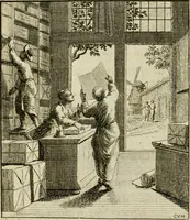 An illustration from Het overvloeijend herte, of nagelatene verzen (1767)