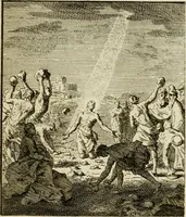 Picture 56 of 84 from Het overvloeijend herte, of nagelatene verzen (1767), leaf 187