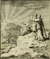 An illustration from Het overvloeijend herte, of nagelatene verzen (1767)